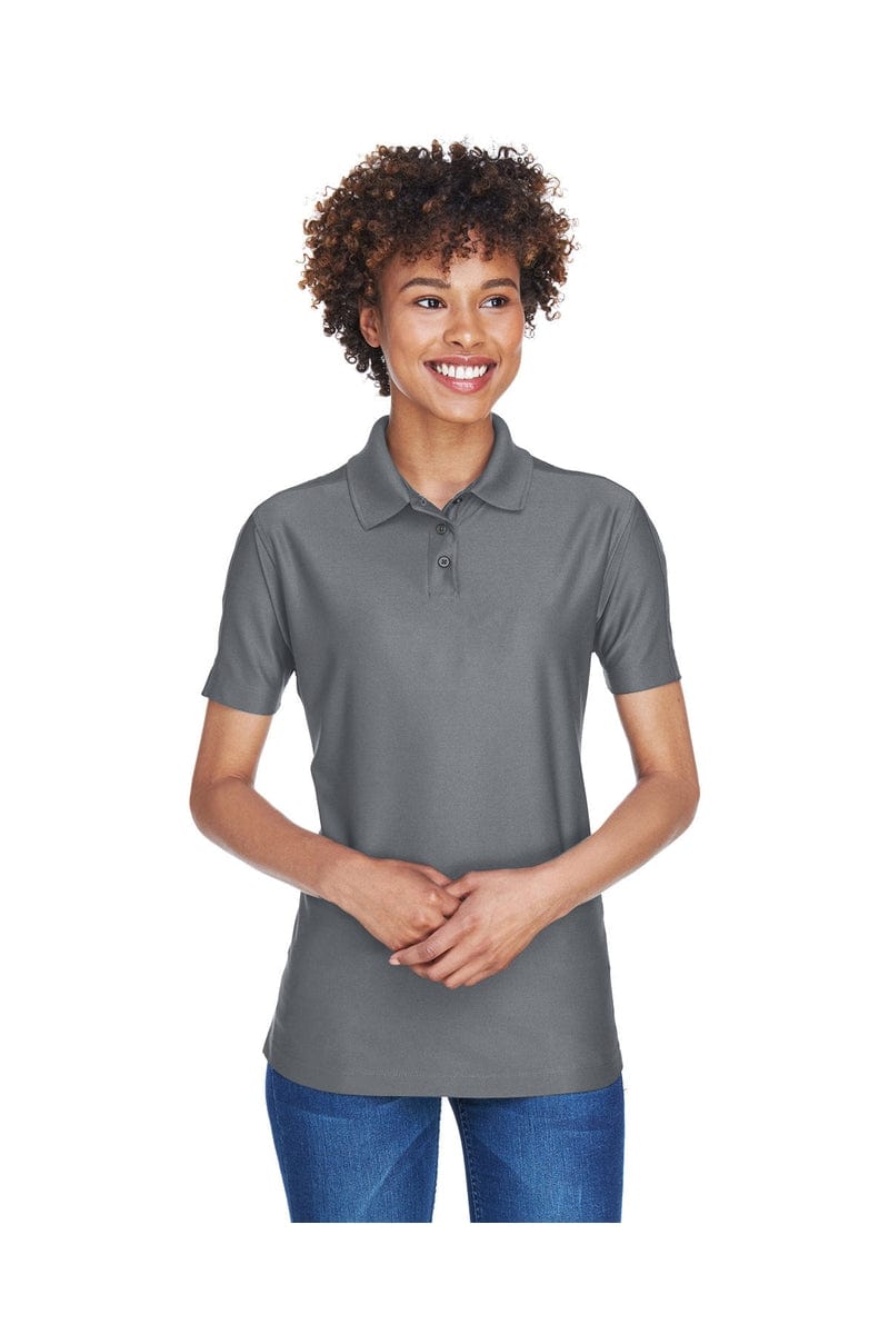 UltraClub Polos/Knits XS / Charcoal UltraClub 8414: Ladies' Cool & Dry Elite Performance Polo