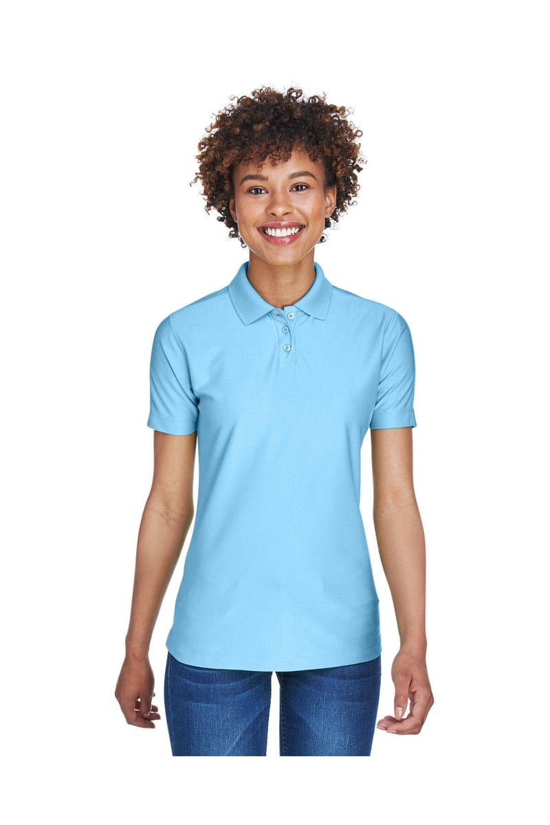 UltraClub Polos/Knits XS / Columbia Blue UltraClub 8414: Ladies' Cool & Dry Elite Performance Polo