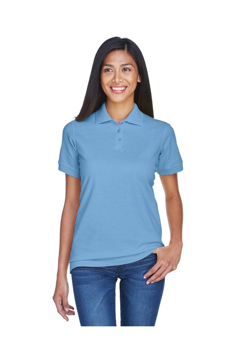 UltraClub Polos/Knits XS / Cornflower UltraClub 8530: Ladies' Classic Pique Polo