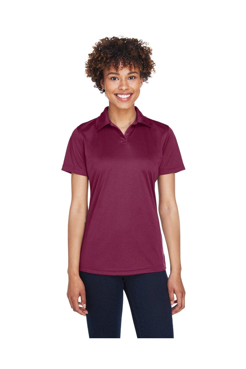 UltraClub Polos/Knits XS / Maroon UltraClub 8425L: Ladies' Cool & Dry Sport Performance Interlock Polo