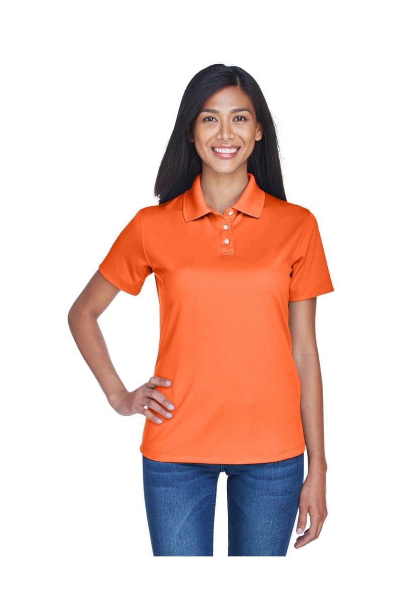 UltraClub Polos/Knits XS / Orange UltraClub 8445L: Ladies' Cool & Dry Stain-Release Performance Polo