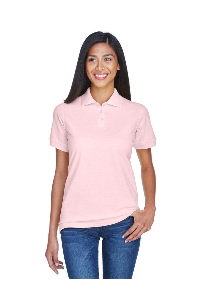 UltraClub Polos/Knits XS / Pink UltraClub 8530: Ladies' Classic Pique Polo
