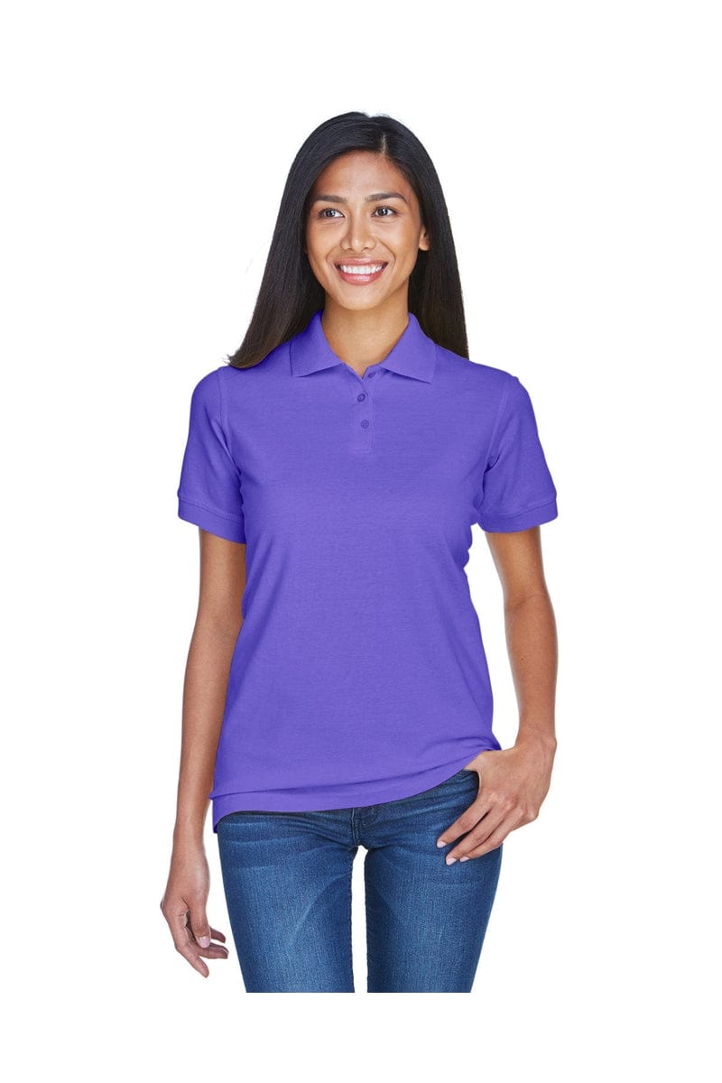 UltraClub Polos/Knits XS / Purple UltraClub 8530: Ladies' Classic Pique Polo