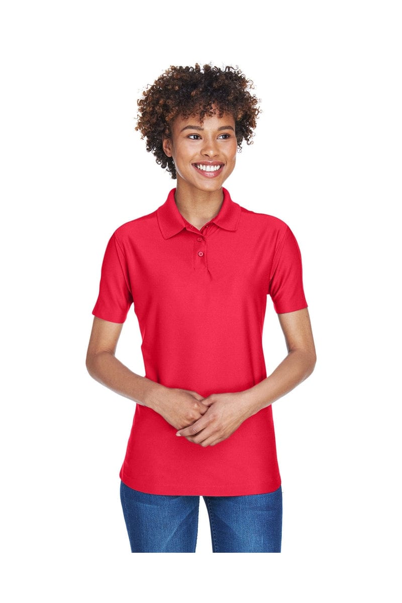 UltraClub Polos/Knits XS / Red UltraClub 8414: Ladies' Cool & Dry Elite Performance Polo