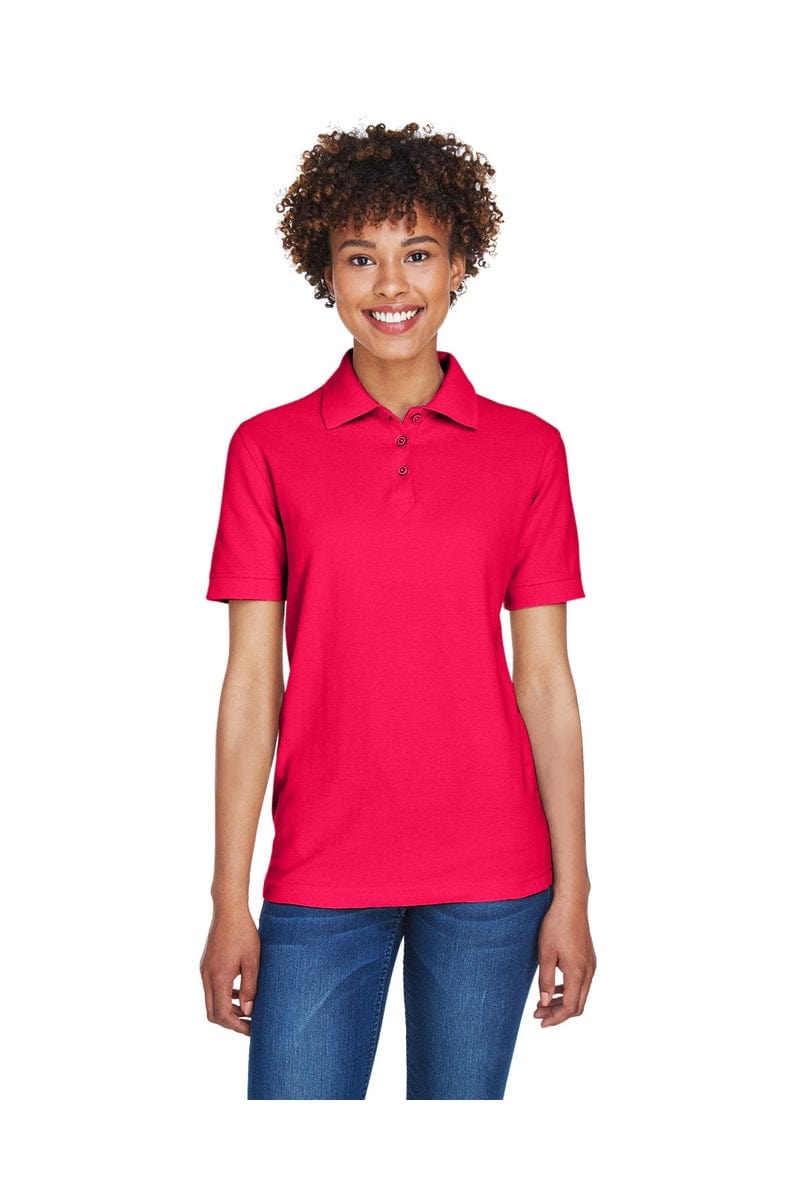 UltraClub Polos/Knits XS / Red UltraClub 8541: Ladies' Whisper Pique Polo