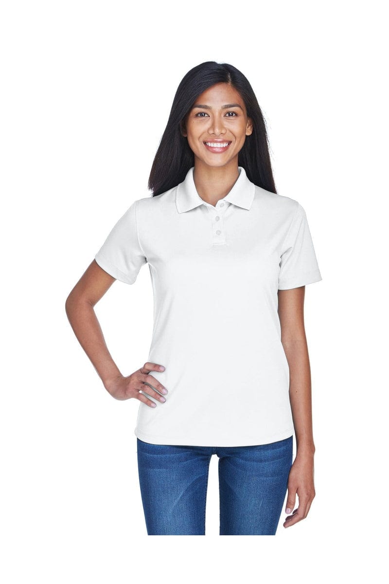 UltraClub Polos/Knits XS / White UltraClub 8445L: Ladies' Cool & Dry Stain-Release Performance Polo