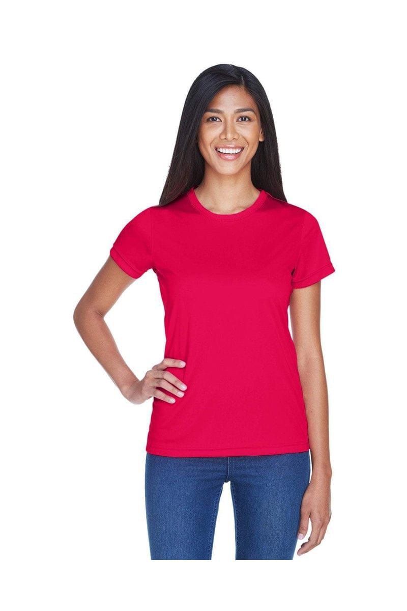 UltraClub 8420L: Ladies' Cool & Dry Sport Performance Interlock T-Shirt in 