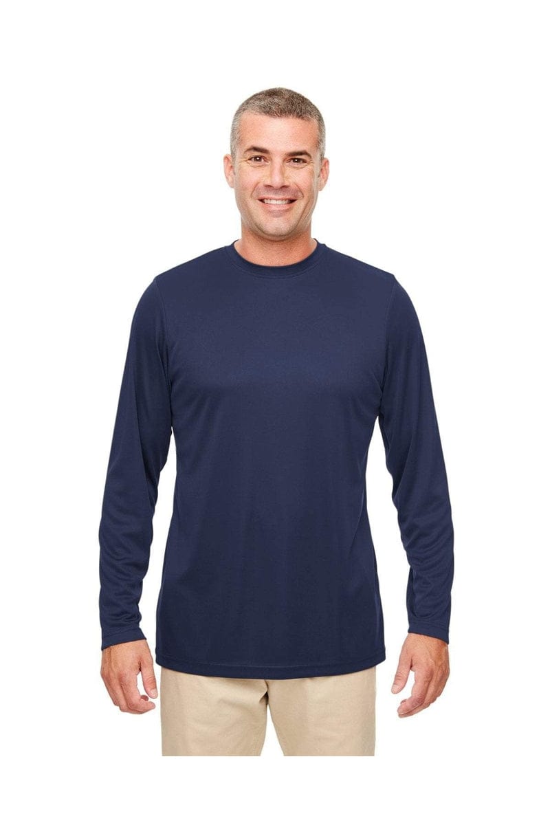 UltraClub T-Shirts UltraClub 8622: Men's Cool & Dry Performance Long-Sleeve Top