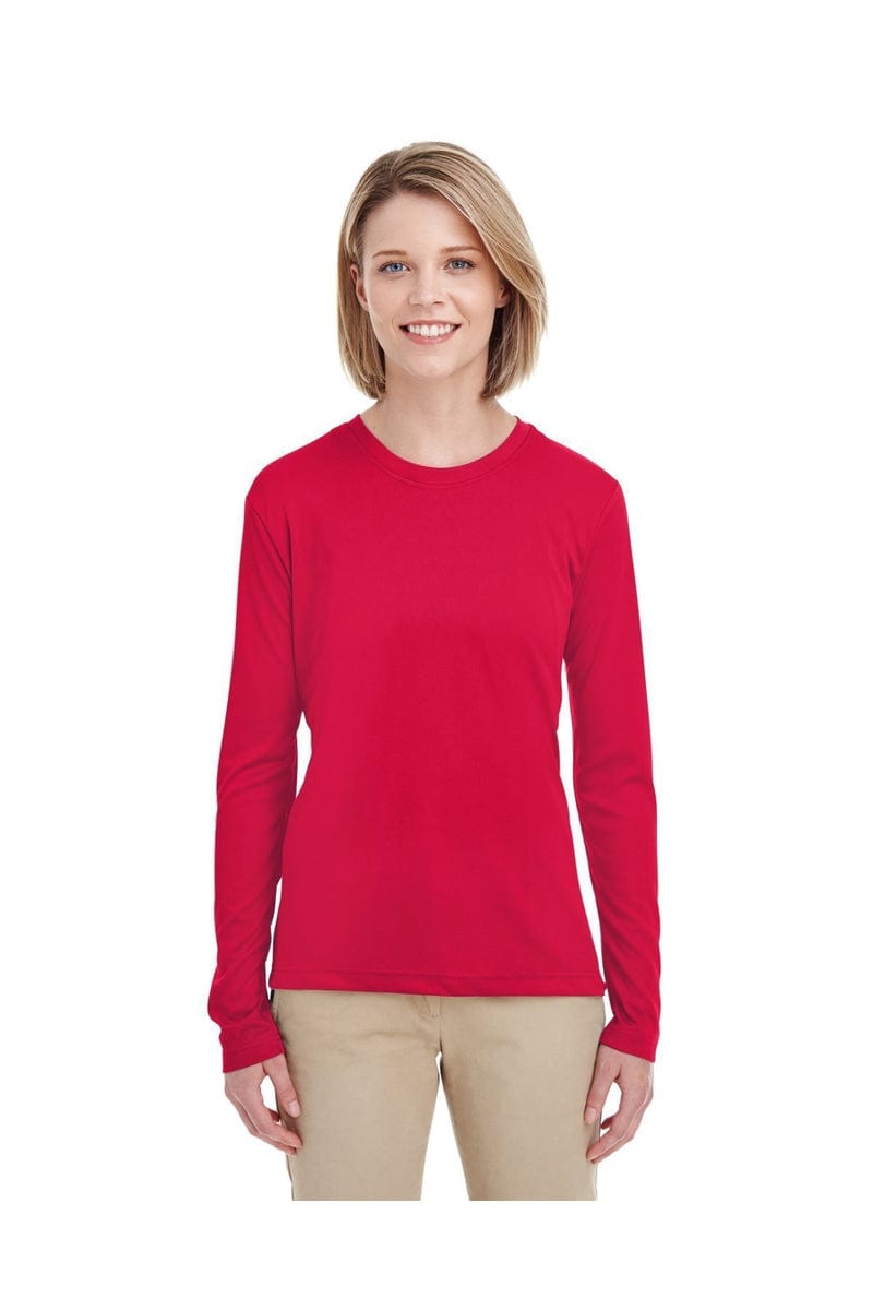 UltraClub T-Shirts UltraClub 8622W: Ladies' Cool & Dry Performance Long-Sleeve Top