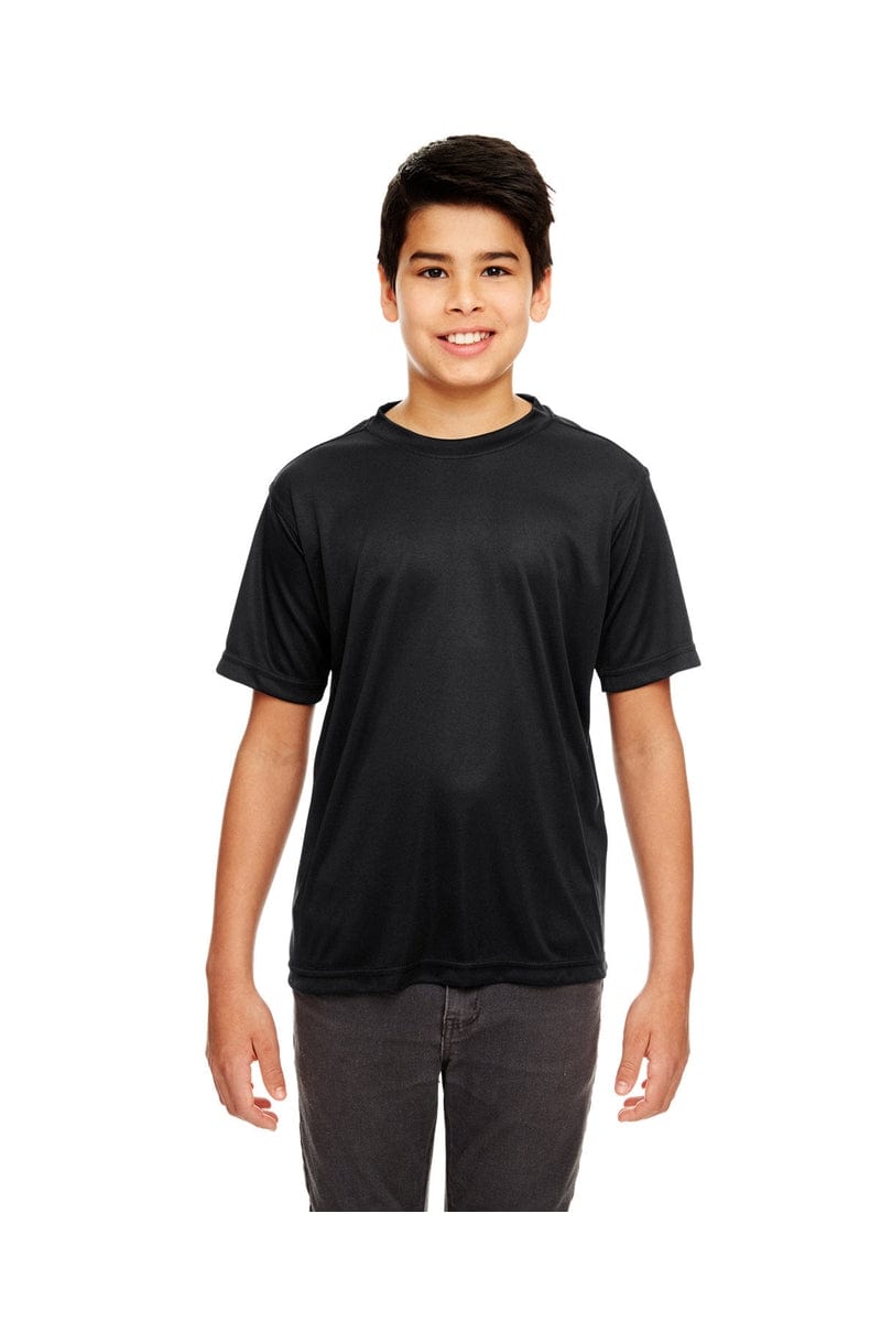 UltraClub T-Shirts XS / Black UltraClub 8620Y: Youth Cool & Dry Basic Performance T-Shirt