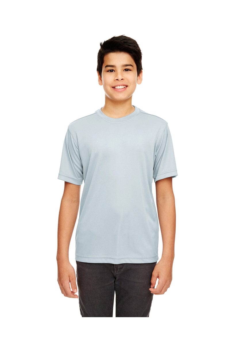 UltraClub T-Shirts XS / Grey UltraClub 8620Y: Youth Cool & Dry Basic Performance T-Shirt