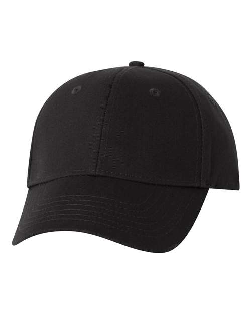 Valucap 461 Adjustable / Black VC600-Chino Cap