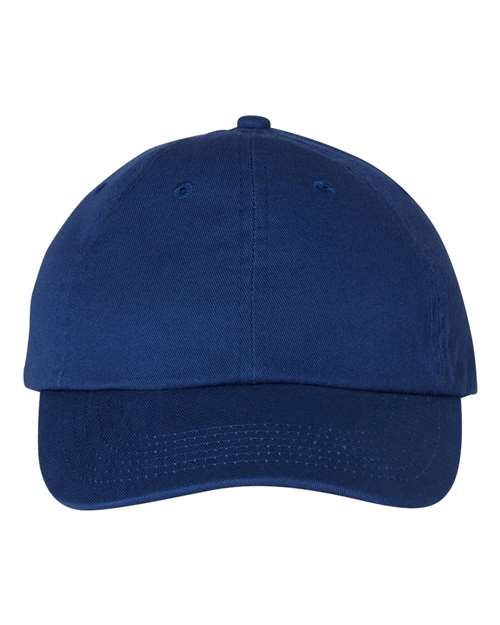 Valucap 494 Adjustable / Royal VC300A-Bio-Washed Classic Dad Hat