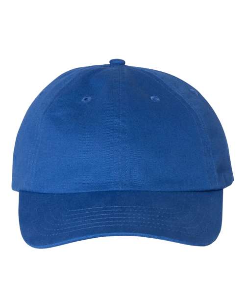 Valucap 505 Adjustable / Royal VC200: Brushed Twill Cap