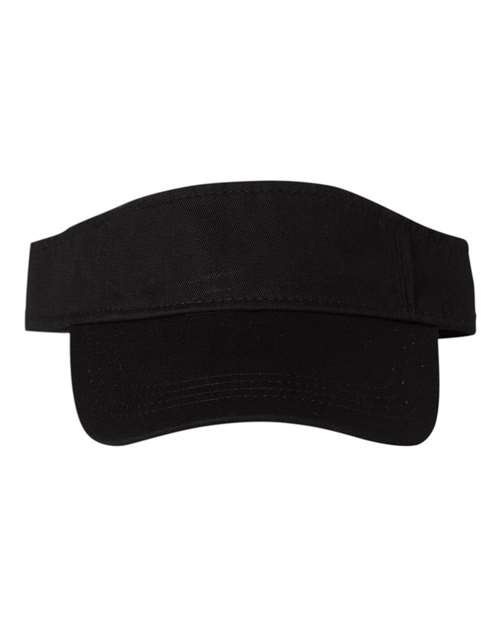 Valucap 509 Adjustable / Black VC500: Bio-Washed Visor