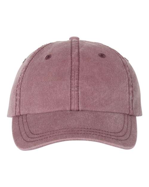 Valucap 6854 Adjustable / Maroon SP500-Pigment-Dyed Cap
