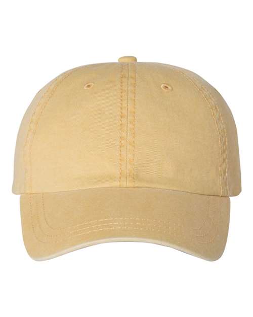 Valucap 6854 Adjustable / Mustard SP500-Pigment-Dyed Cap