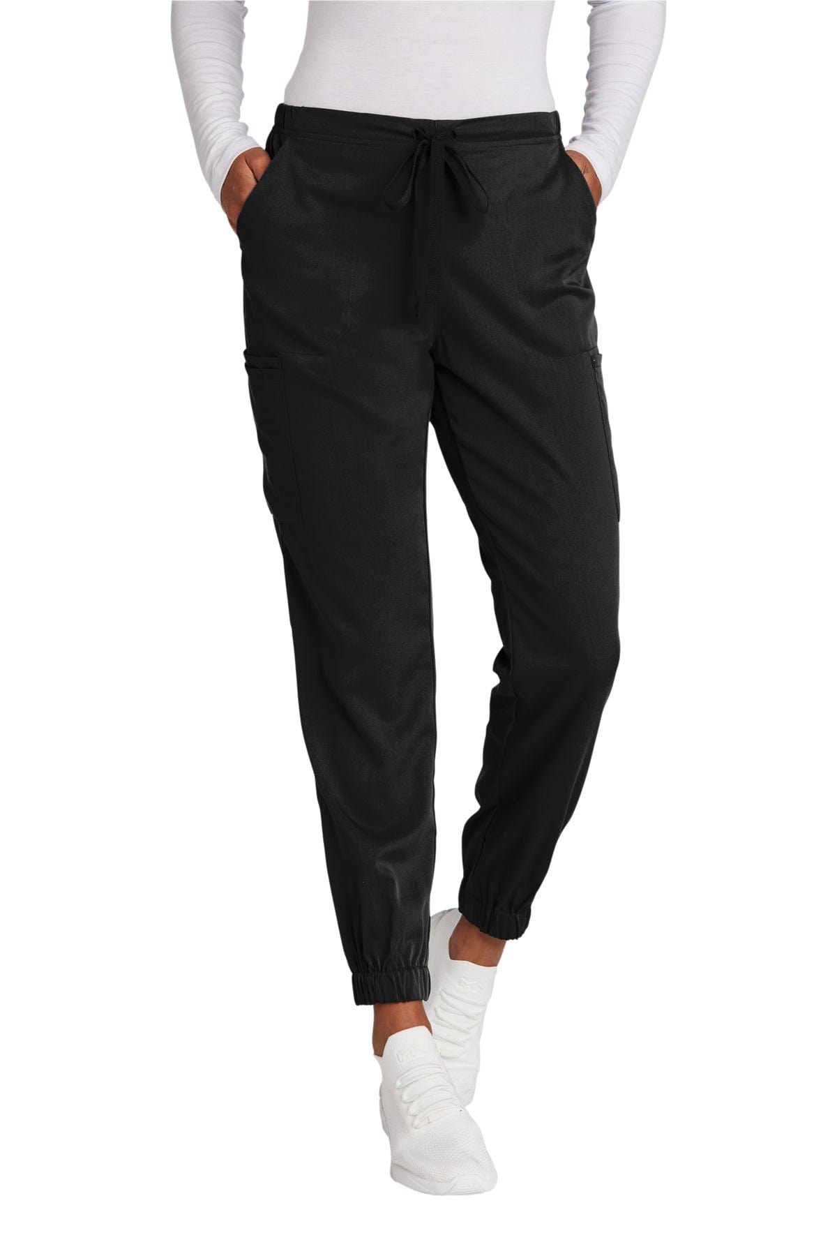 Wonderwink Ladies 3XL / Black WonderWink WW4258: Women's Premiere Flex Jogger Pant