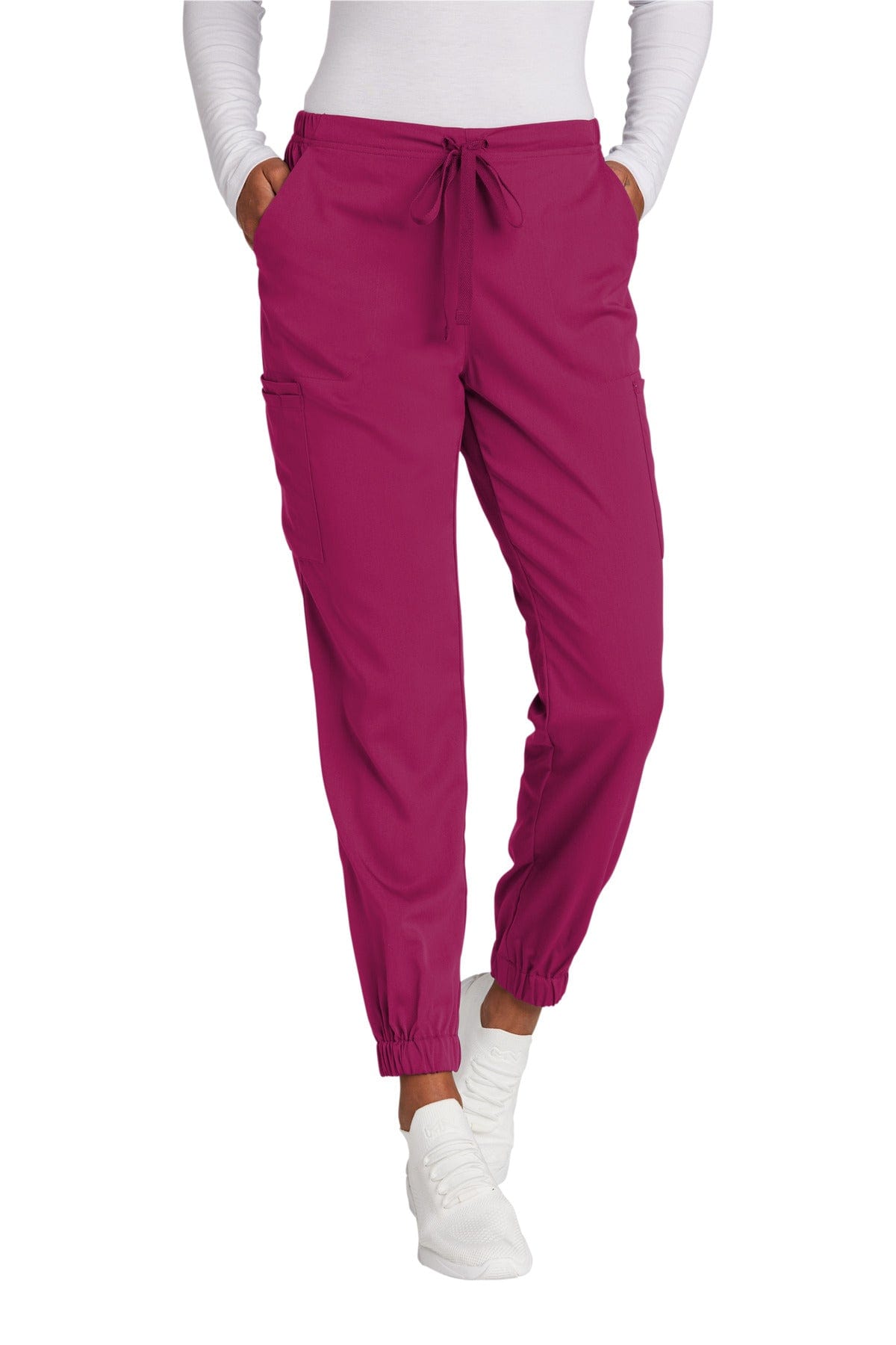 Wonderwink Ladies 3XL / Wine WonderWink WW4258: Women's Premiere Flex Jogger Pant