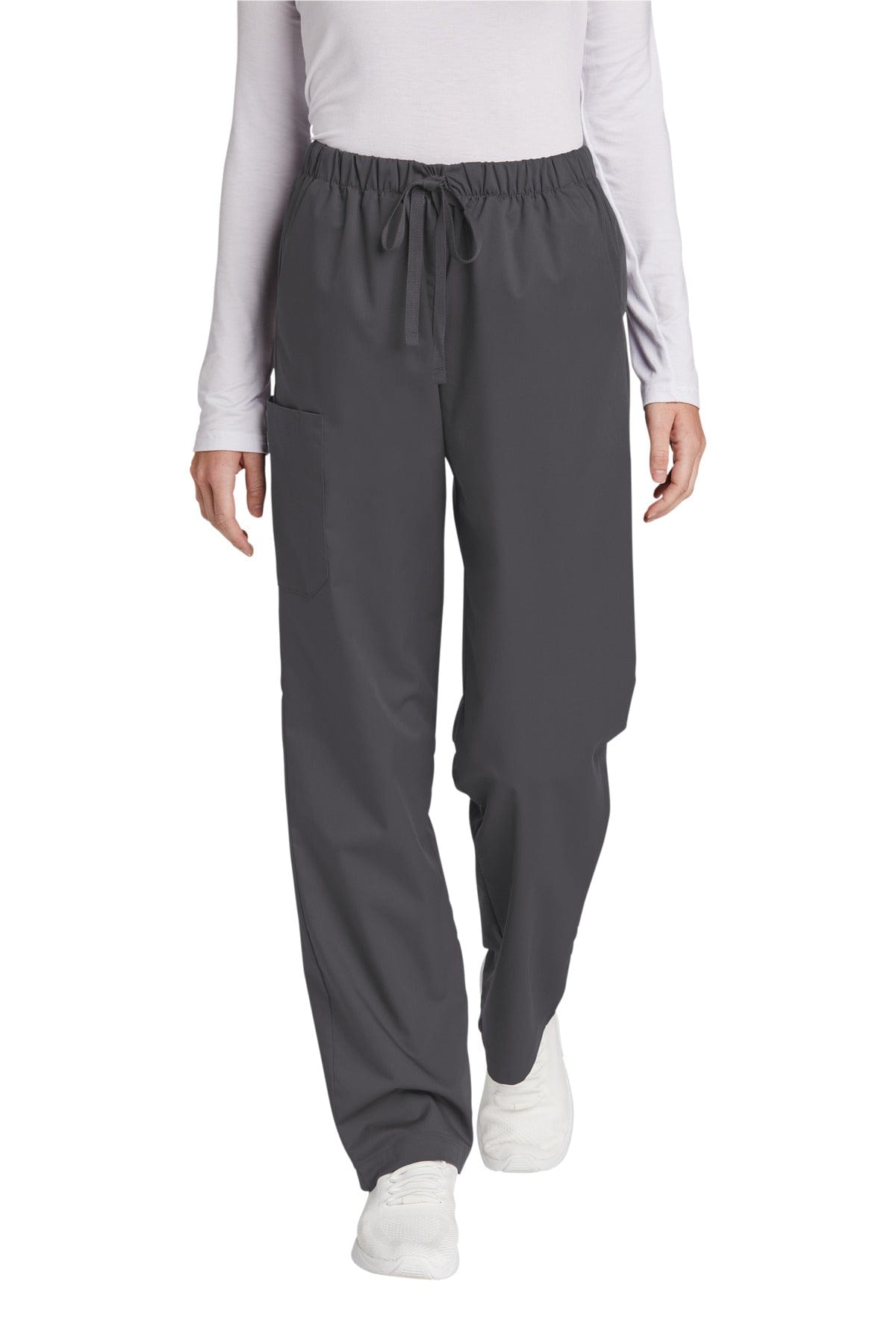 Wonderwink Workwear LP / Pewter WonderWink WW4550P: Women's Petite WorkFlex Cargo Pant