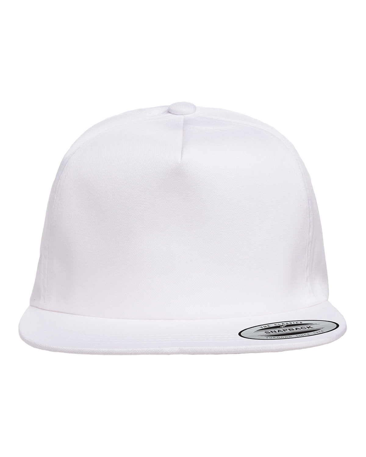 Yupoong Y6502: Adult Unstructured 5-Panel Snapback Cap