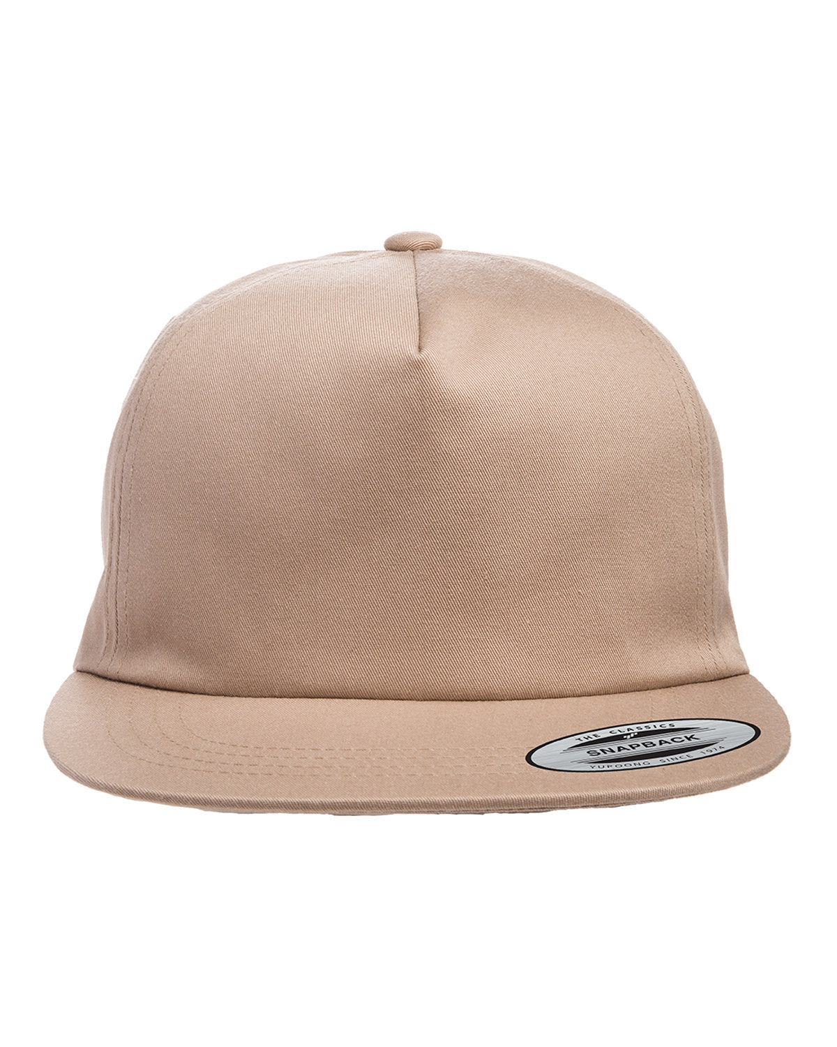 Yupoong Y6502: Adult Unstructured 5-Panel Snapback Cap