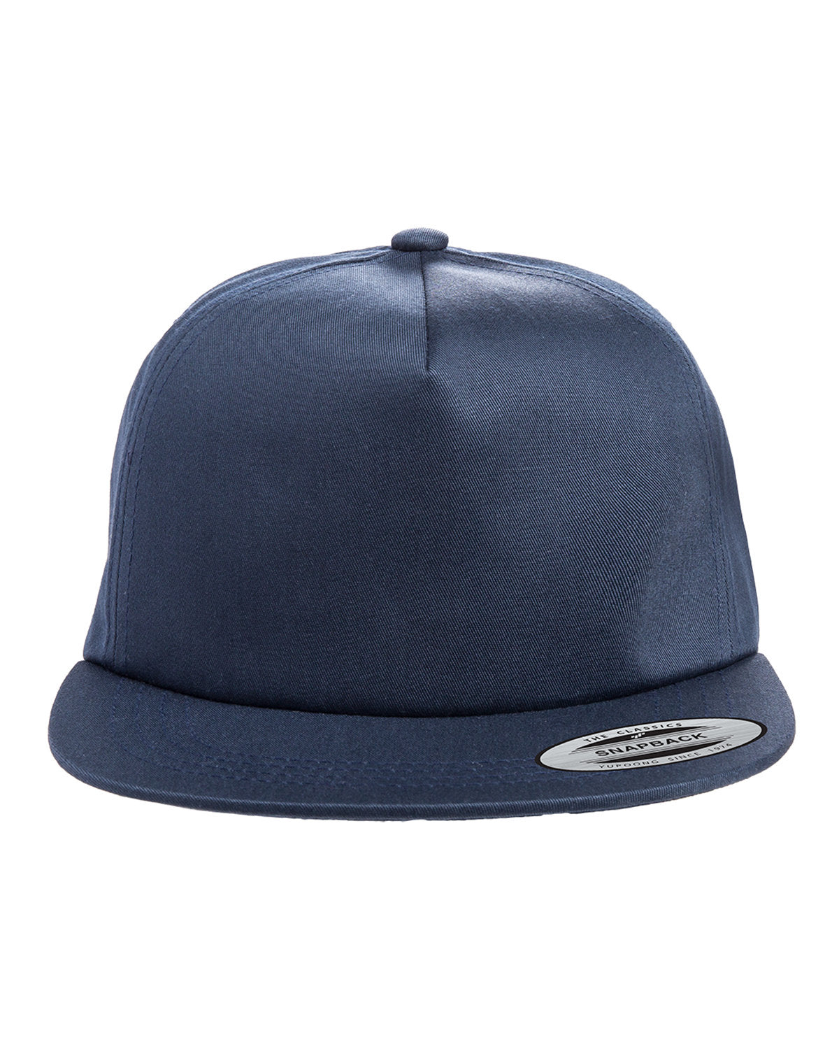 Yupoong Y6502: Adult Unstructured 5-Panel Snapback Cap