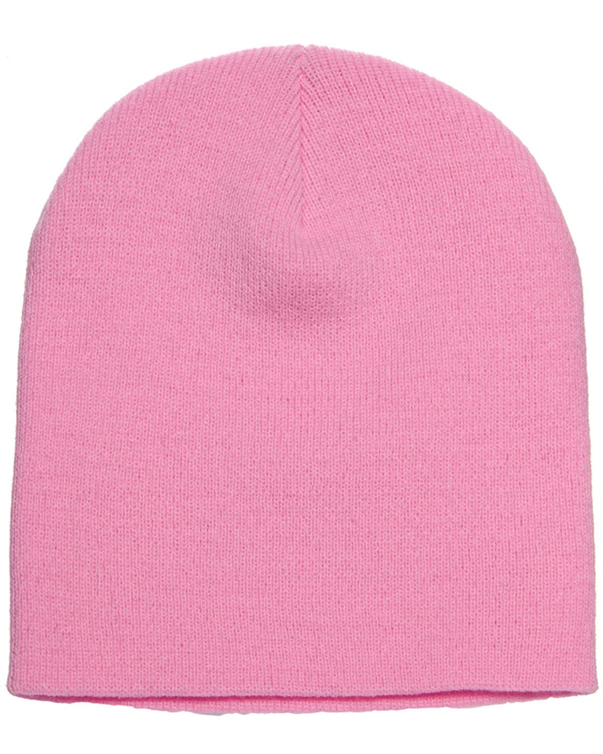 Yupoong Headwear OS / Baby Pink Yupoong 1500 Adult Knit Beanie