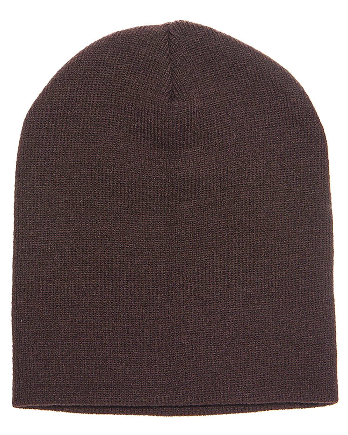 Yupoong Headwear OS / Brown Yupoong 1500 Adult Knit Beanie