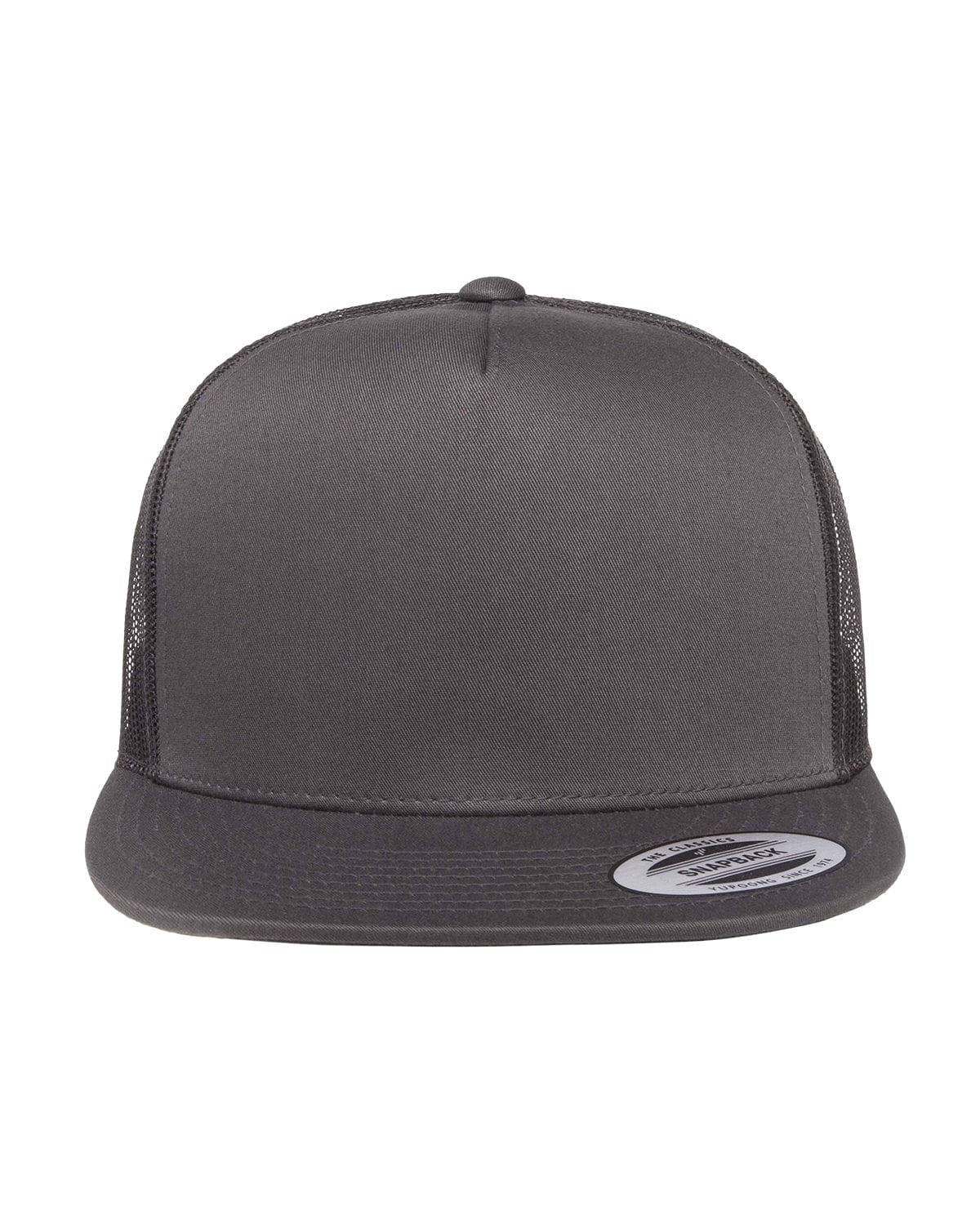 Yupoong Headwear OS / Charcoal Yupoong 6006 Adult 5-Panel Classic Trucker Cap