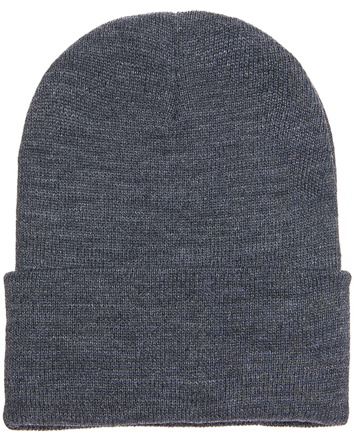 Yupoong Headwear OS / Dark Grey Yupoong 1501: Adult Cuffed Knit Beanie