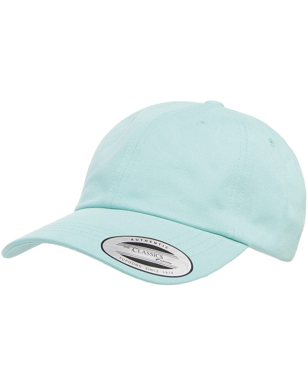 Yupoong Headwear OS / Diamond Blue Yupoong 6245PT: Adult Peached Cotton Twill Dad Cap