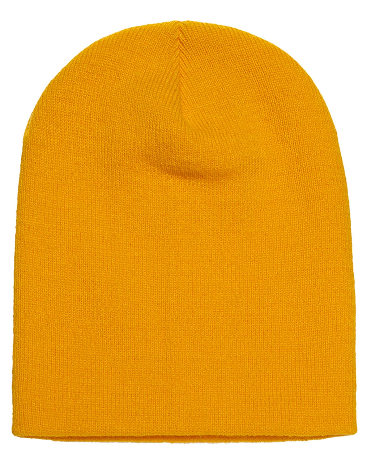 Yupoong Headwear OS / Gold Yupoong 1500 Adult Knit Beanie