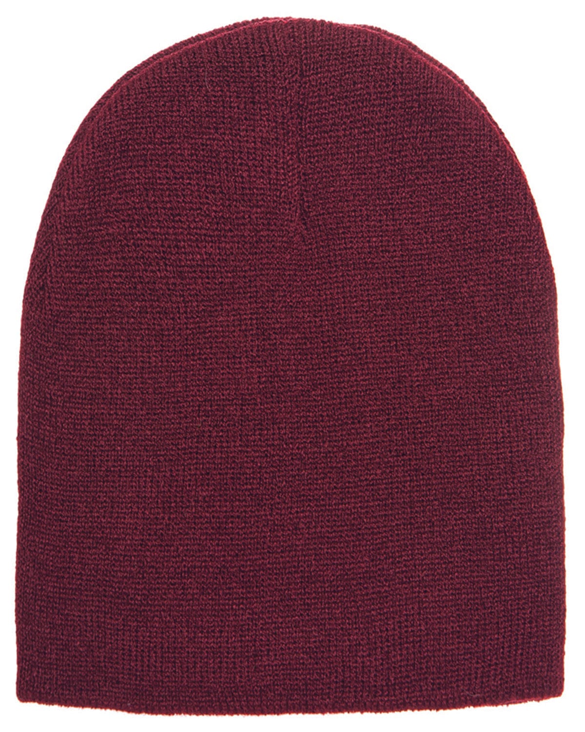 Yupoong Headwear OS / Maroon Yupoong 1500 Adult Knit Beanie