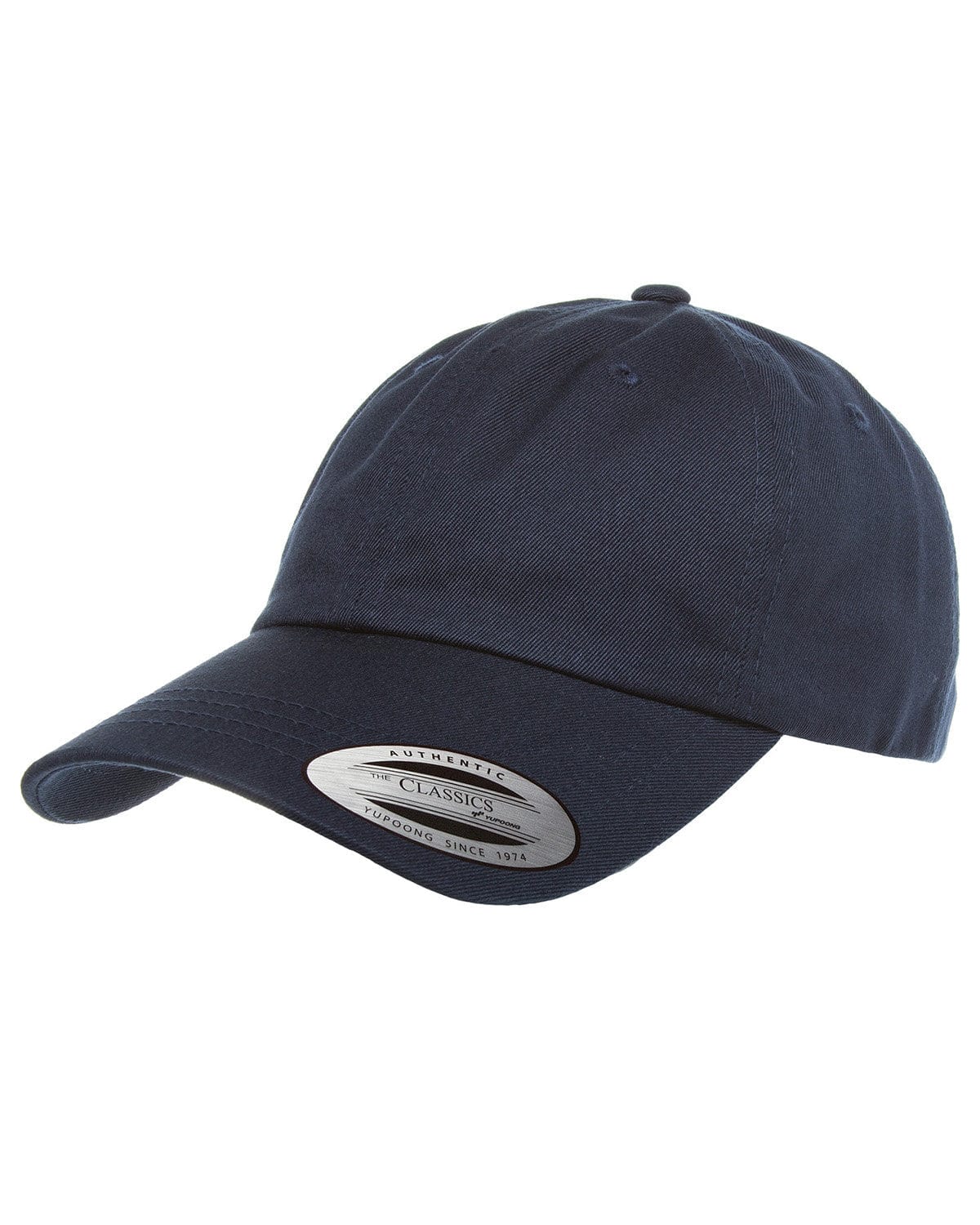 Yupoong Headwear OS / Navy Yupoong 6245CM: Adult Low-Profile Cotton Twill Dad Cap