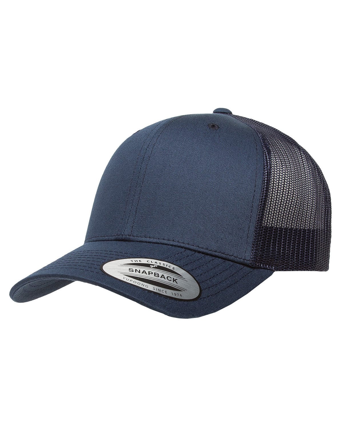 Yupoong Headwear OS / Navy Yupoong 6606: Adult Retro Trucker Cap