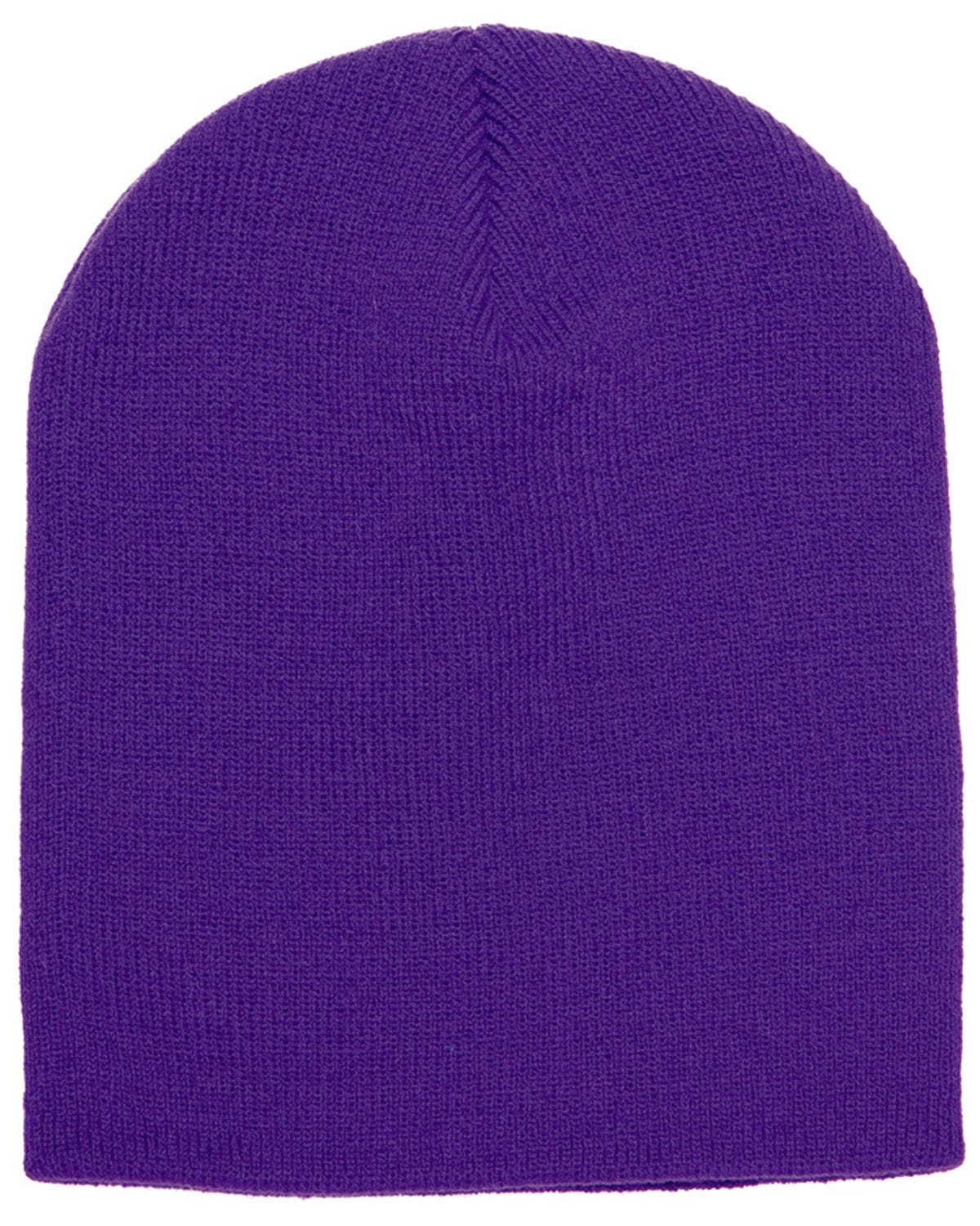 Yupoong Headwear OS / Purple Yupoong 1500 Adult Knit Beanie