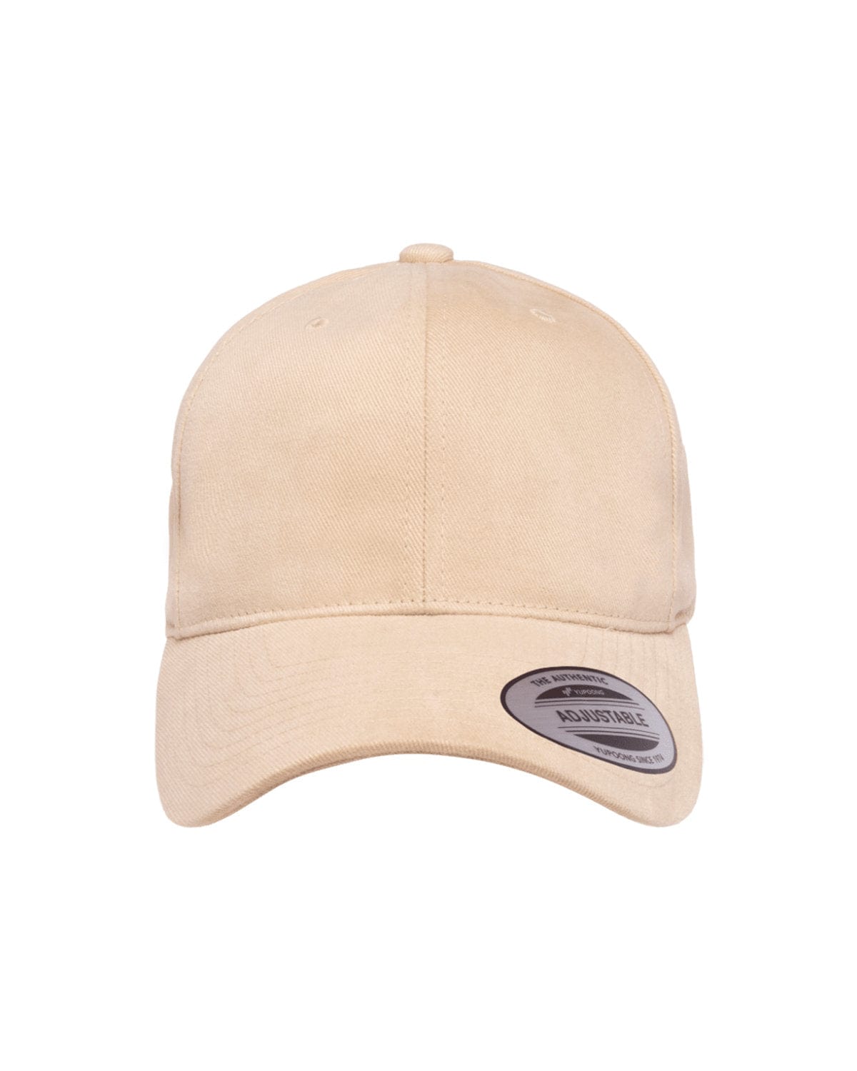 Yupoong Headwear OS / Putty Yupoong 6363V: Adult Brushed Cotton Twill Mid-Profile Cap