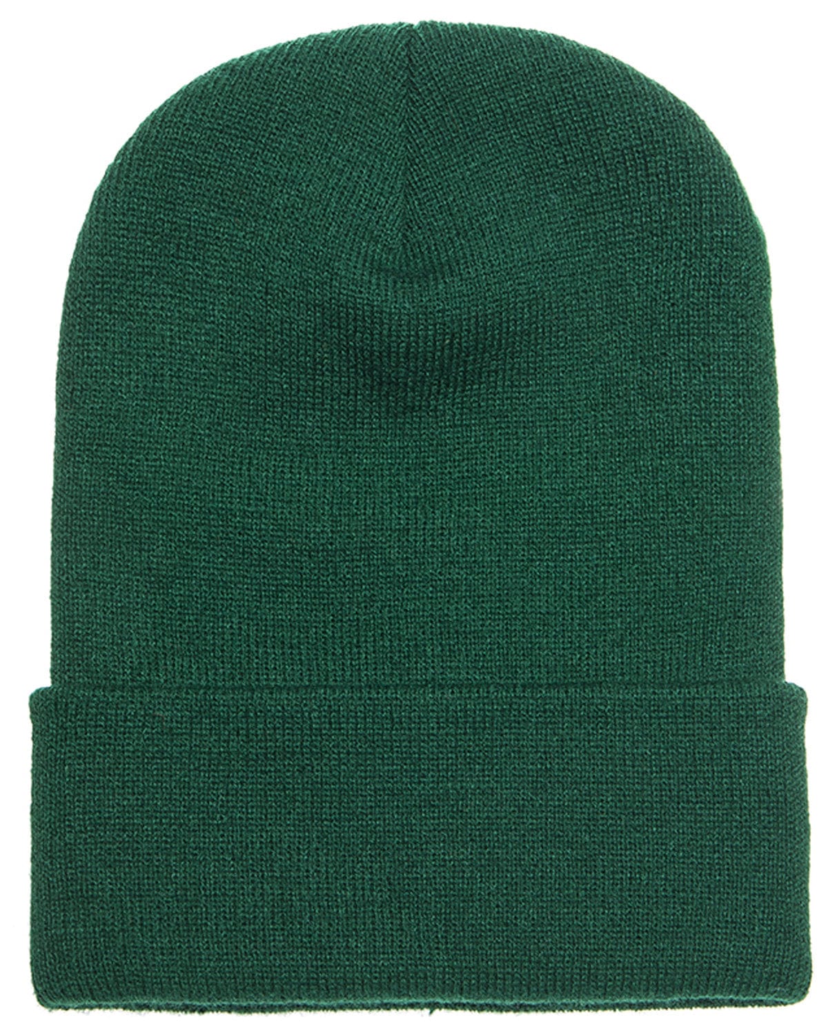 Yupoong Headwear OS / Spruce Yupoong 1501: Adult Cuffed Knit Beanie
