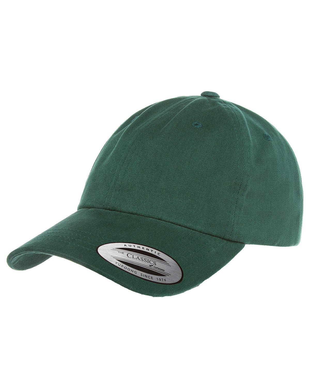 Yupoong Headwear OS / Spruce Yupoong 6245CM: Adult Low-Profile Cotton Twill Dad Cap