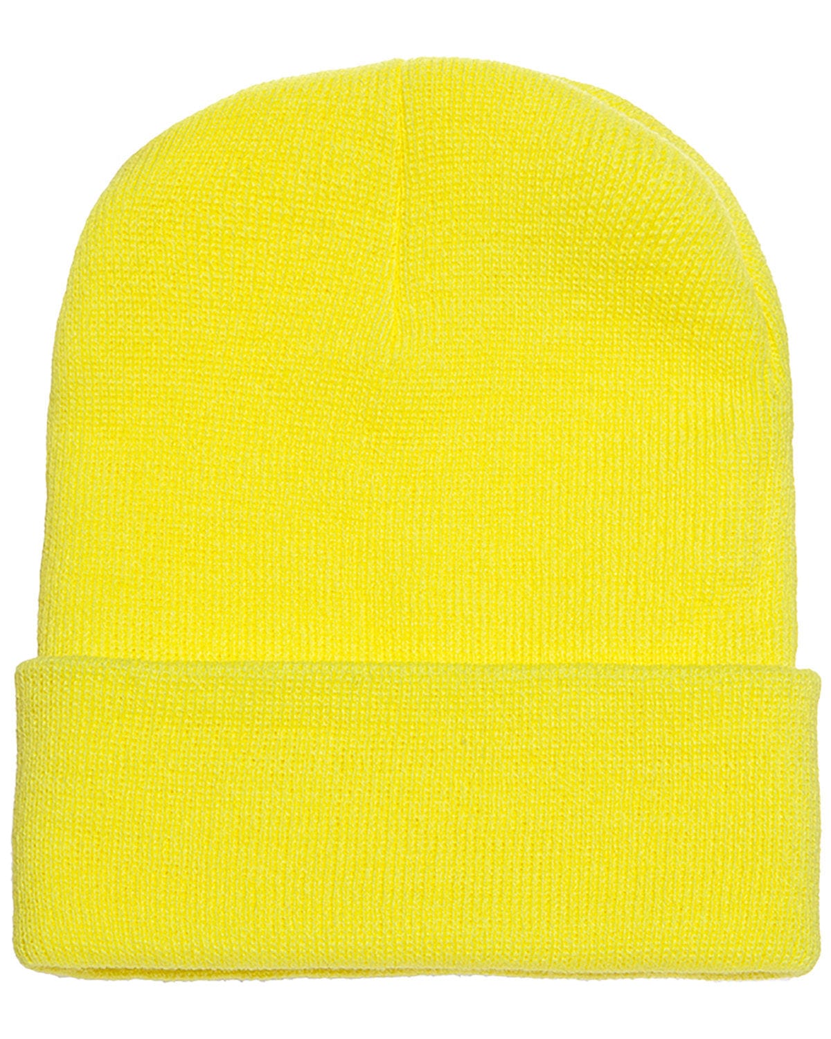 Yupoong Headwear Yupoong 1501: Adult Cuffed Knit Beanie